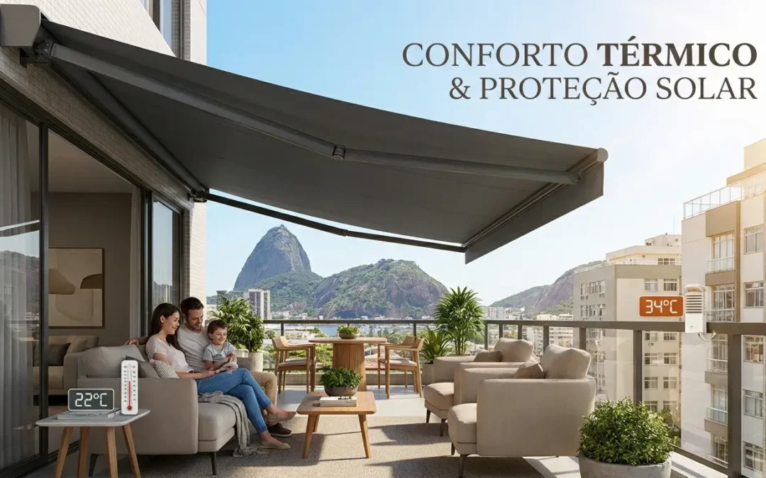 Por que o toldo capota retrátil é ideal para varandas e fachadas em Botafogo