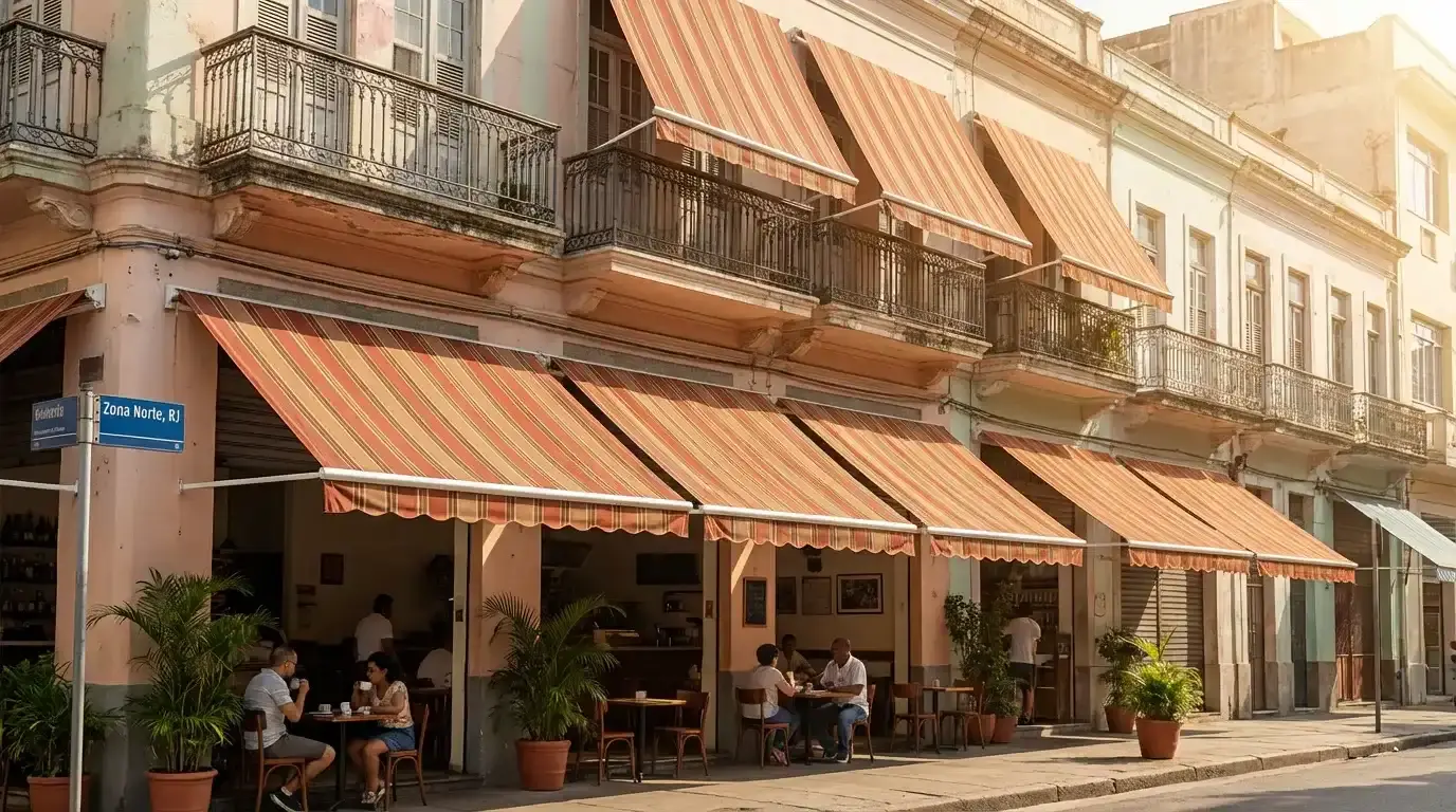 Toldos articulados na Zona Norte do RJ: funcionalidade e conforto para o dia a dia